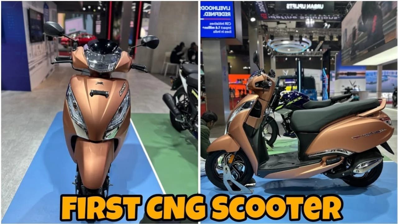 TVS Jupiter CNG Launched – 110cc Engine, 82km/kg Mileage & Dual-Fuel Technology Scooter Starting at ₹50,999!