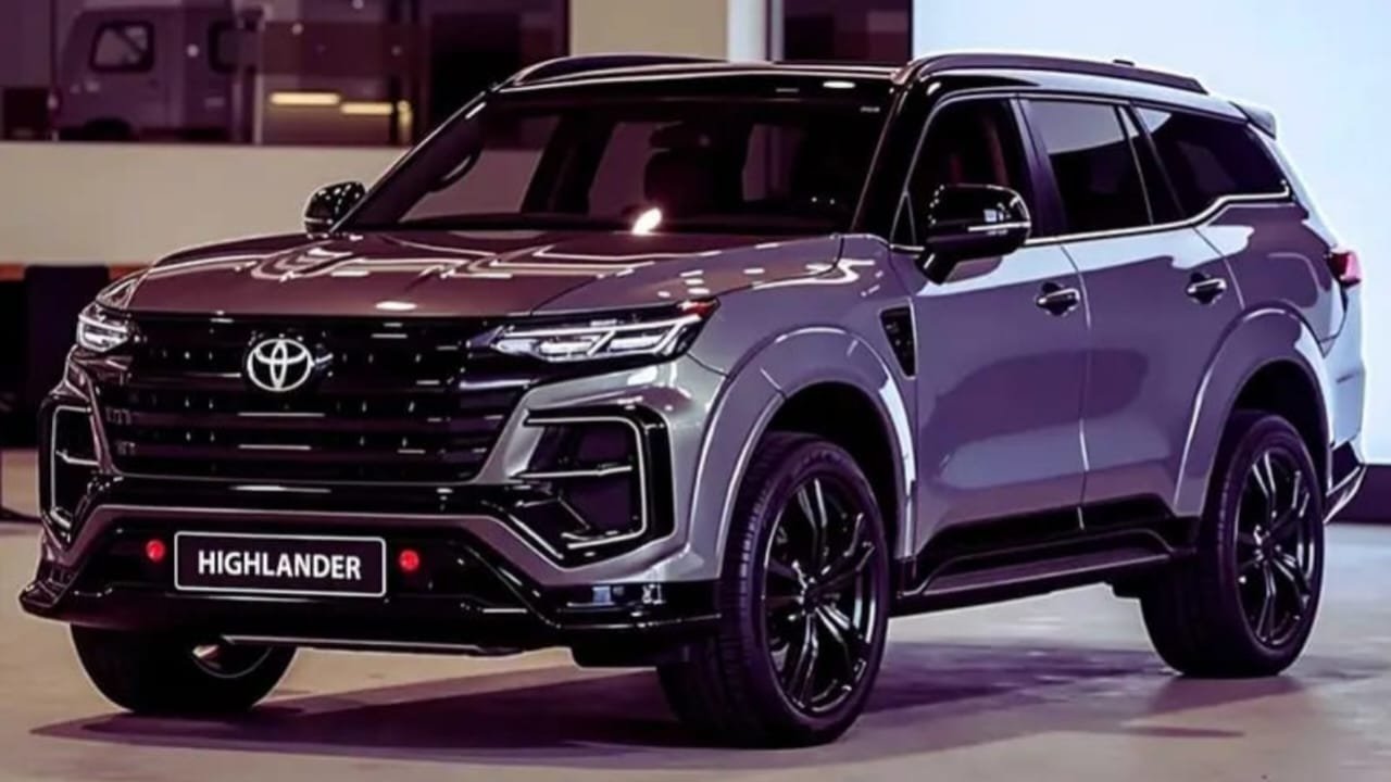 Toyota Highlander 2026 Launch – 2.5L Hybrid Engine, 243HP Power & Luxury 7-Seater SUV Starting at ₹3.5 Lakh!